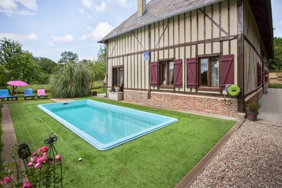 Les Trois Cornets Hotel Saint-Ouen-des-Champs Eksteriør billede